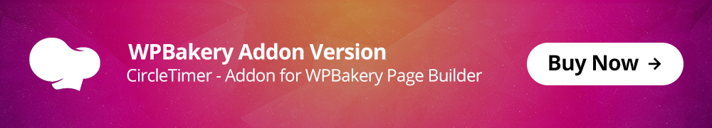 CircleTimer - Addon for WPBakery Page Builder