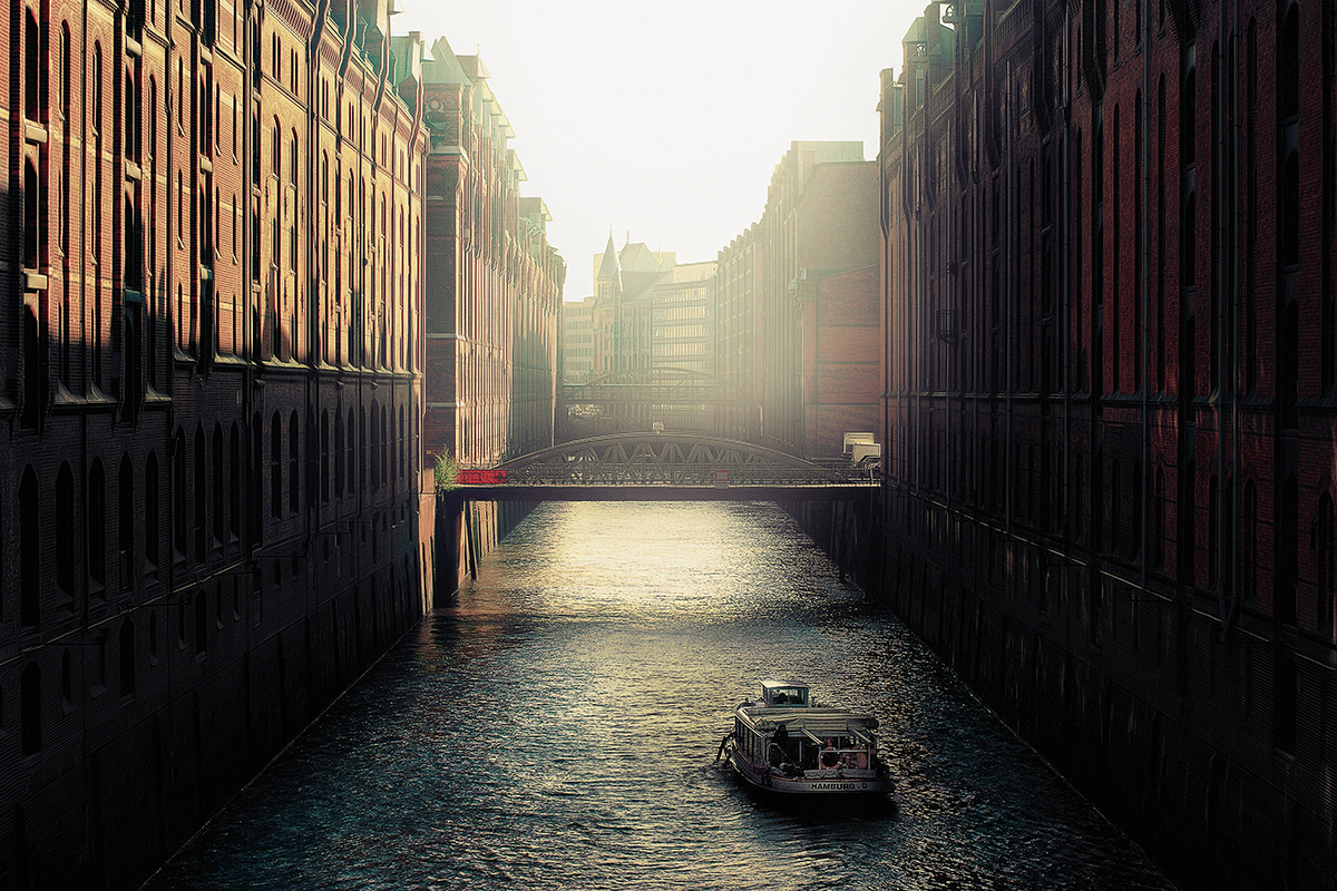 Ferry Rides Down the Canal