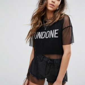 Sheer Overlay Top